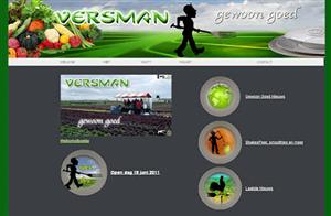 Startpagina van Versman.nl